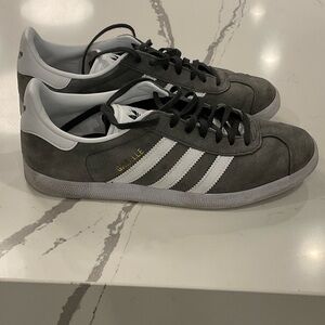 Adidas Suede Gray Gazelle Sneakers
